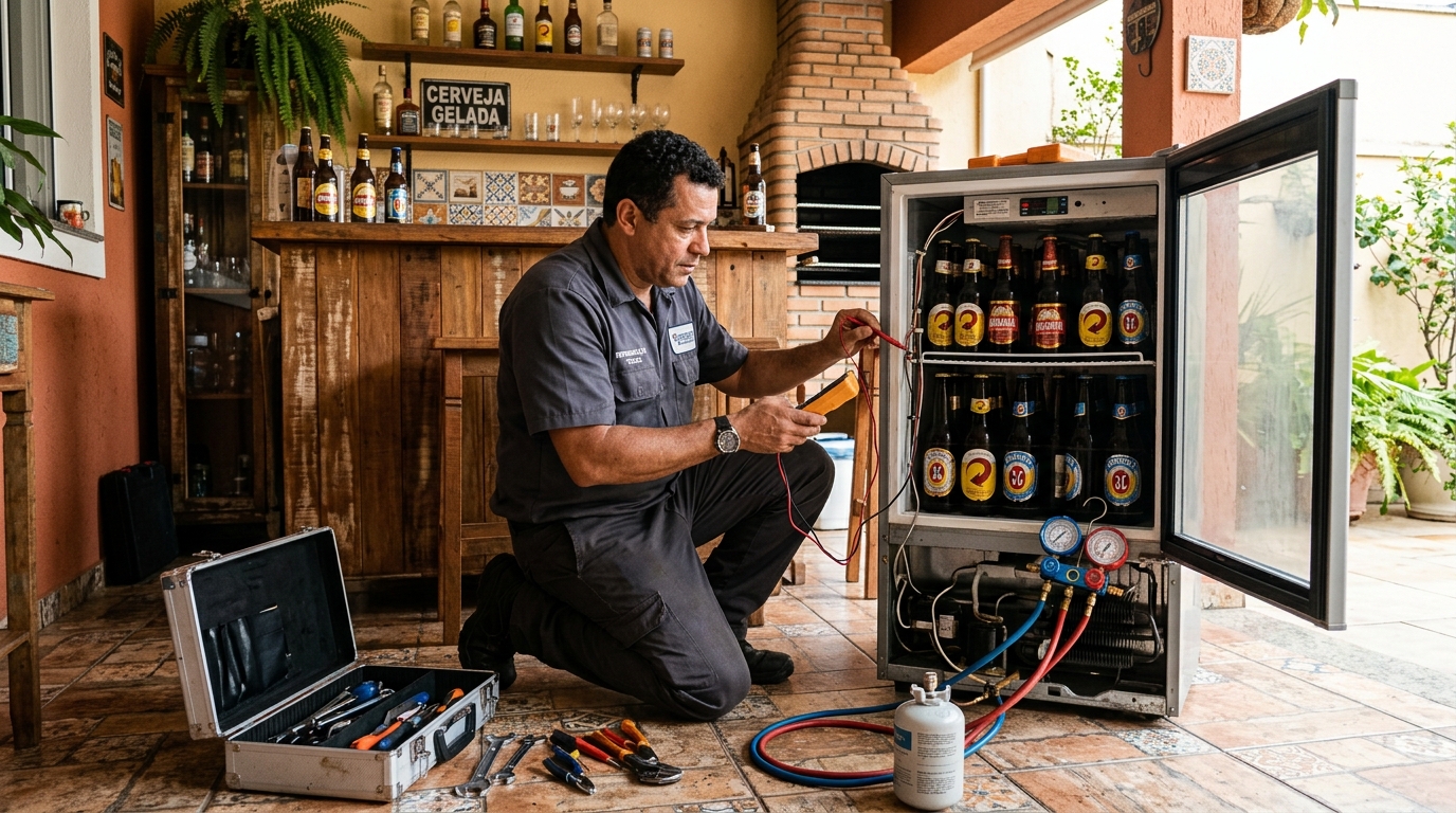 Assistência para Cervejeira Comercial no Comércio, Salvador‑BA