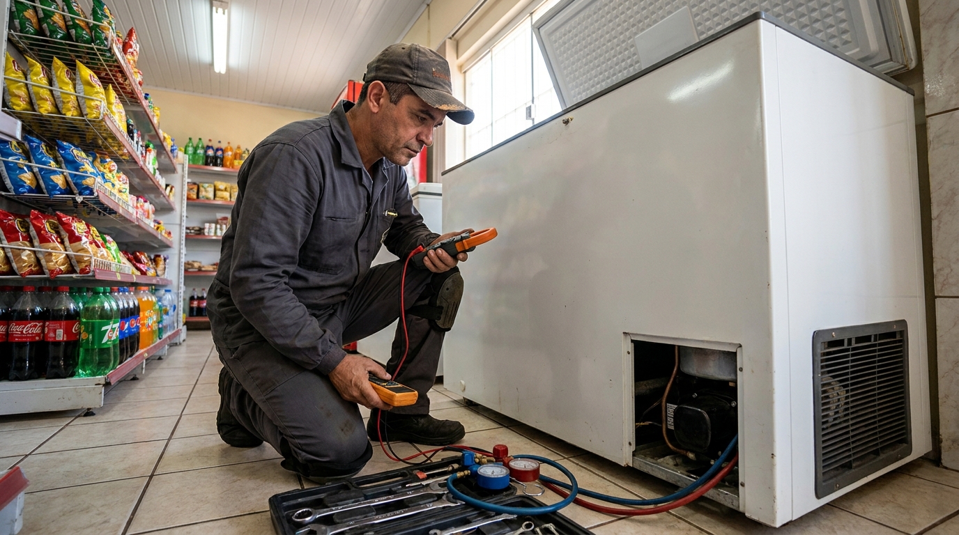 Recuperação de Refrigeração no Cabula, Salvador‑BA